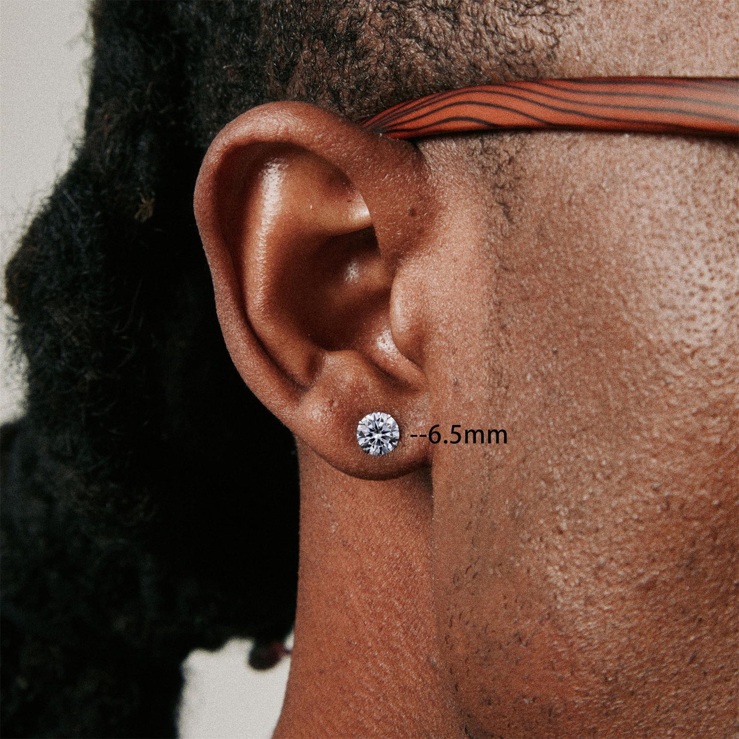 Four Prong Screw Back Stud Earrings with Lab-Created Moissanite, S925 Sterling Silver Hypoallergenic Design – Unisex Hip-Hop Style Jewelry, Perfect for Birthdays, Mother’s Day, Weddings, and Daily Wear